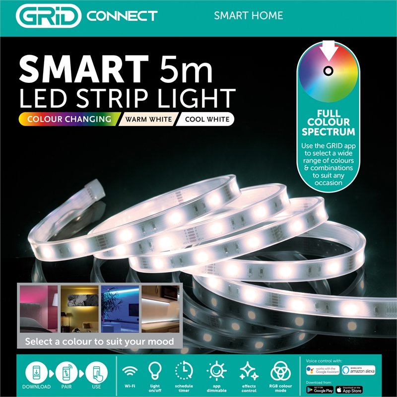 Arlec Smart 5m LED Strip Light Arlec Smart 5m LED Strip Light