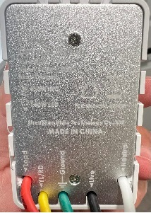 Milfra dimmer back Milfra smart dimmer switch